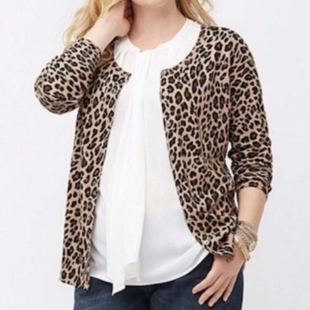 Leopard Print Cardigan